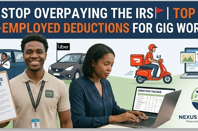 Stop Overpaying the IRS! 🚩 Top Self-Employed Tax Deductions for Gig Workers